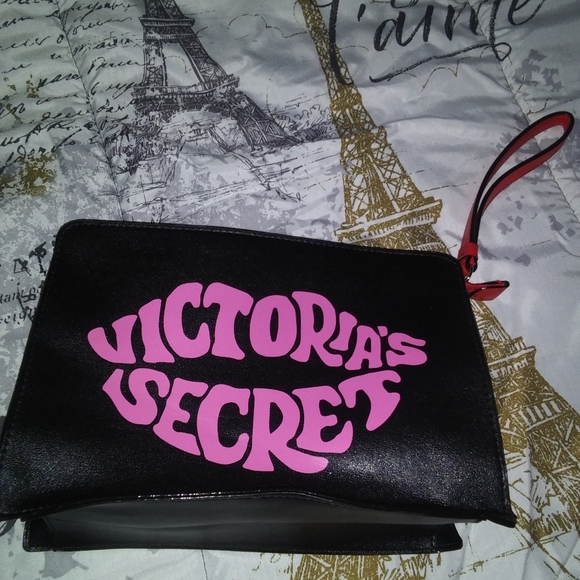 Victoria Secret Wristlet/Cosmetic Bag - Picture 2 of 3